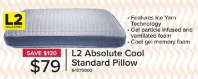 L2 Absolite Cool Standard Pillow