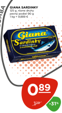 Giana sardinky