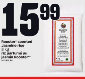 Rooster scented Jasmine rice