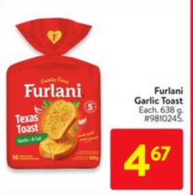 Furlani Garlic Toast