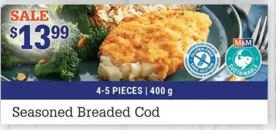 Seasoned Breaded Cod