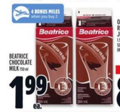 Beatrice Chocolate Milk