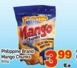 Philippine Brand Mango Chunks