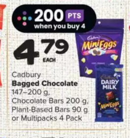 Cadburry Bagged Chocolate