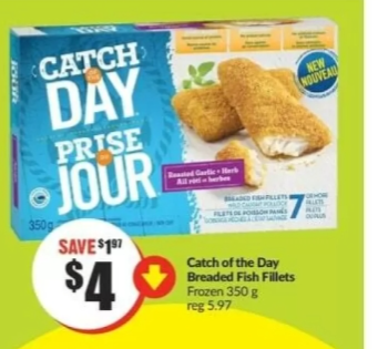 Catch of the Day Breaded Fish Fillets