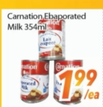 Carnation Ebaporated Milk