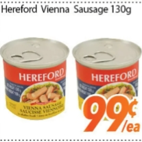 Hereford Vienna Sausage