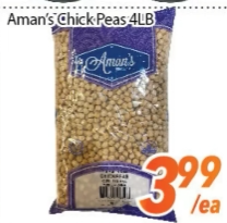 Aman's Chick Peas