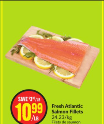 Fresh Atlantic Salmon Fillets