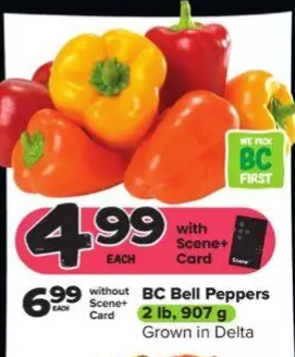 BC Bell Peppers