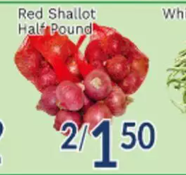 Red Shallot Half Pound