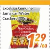 Excelsior Genuine Jamaican Water Crackers
