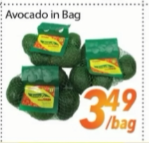 Avocado in Bag