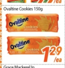 Ovaltine Cookies