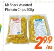 Mr. Snack Assorted Plantain Chips