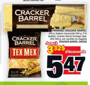 Fromage Cracker Barrel