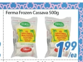 Ferma Frozen Cassava