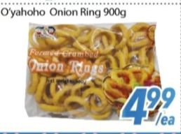 O'yahoho Onion Ring