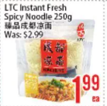 LTC Instant Fresh Spicy Noodle