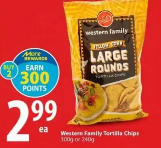 Western Family Tortilla Chips