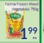 Ferra Frozen Mixed Vegetables