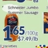Schneider Jumbo Summer Sausage