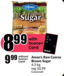 Aman's Raw Coarse Brown Sugar