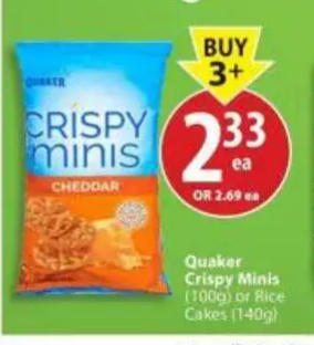 Quaker Crispy Minis