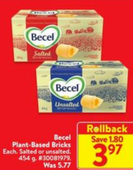 Becel Plant-Based Bricks