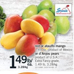 red or ataulfo mango
