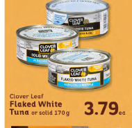 Clover Leaf Flaked White Tuna